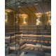 Ensemble lampe et treillis Sawo 917-A, tremble