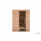 Cabine de sauna Auroom, 163x163x205cm