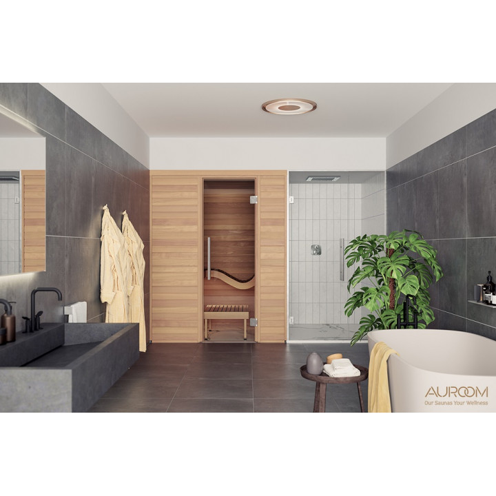Cabine de sauna Auroom, 163x163x205cm