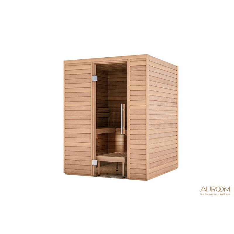 Cabine de sauna Auroom, 163x163x205cm