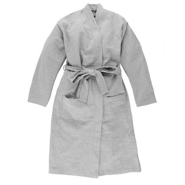 Peignoir, L / XL, Gris clair