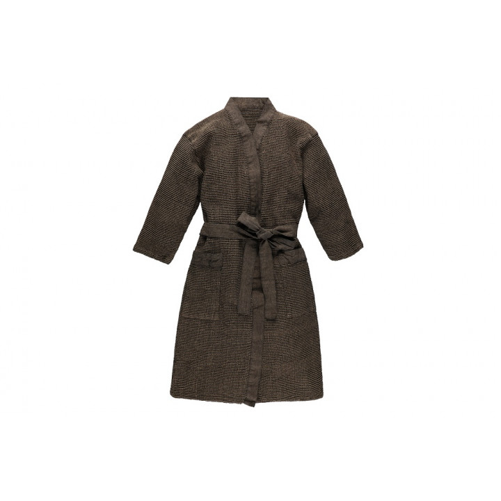Peignoir dans un coffret cadeau, RENTO KENNO, marron