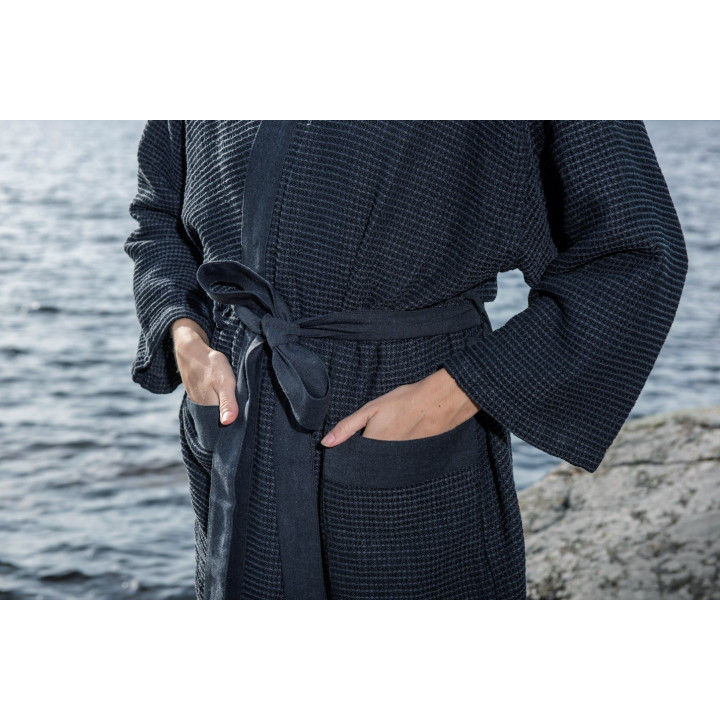 Peignoir dans un coffret cadeau, RENTO KENNO, gris