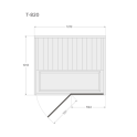 Cabine infrarouge TYLOHELO T-820 - 3 Cabine infrarouge TYLOHELO T-820 - 3