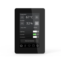 Panneau de commande pour poêle de sauna électrique - TYLO Elite Cloud  Panneau de commande pour poêle de sauna électrique - TYLO Elite Cloud