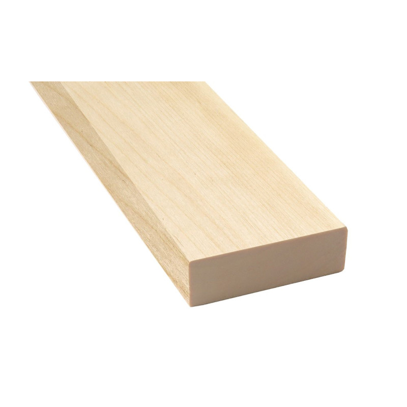 Planche de banc, 28 x 90 mm, Tremble, classe A, 4 pcs.