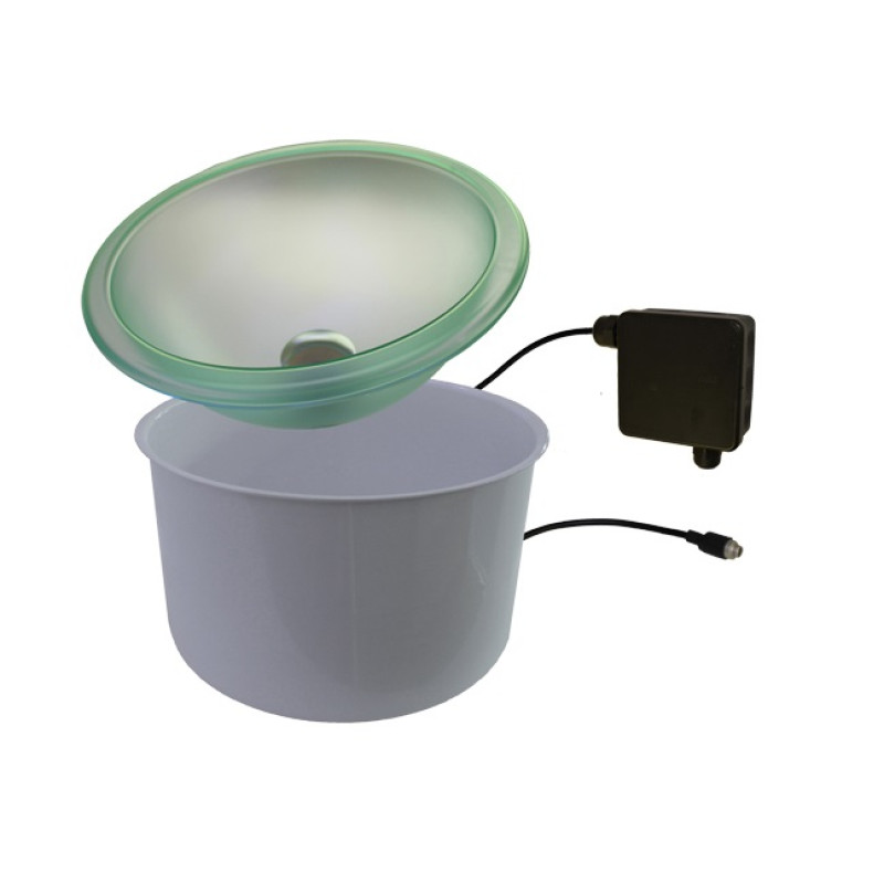 CARIITTI Bol éclairé par LED avec robinet de sortie d'eau 5 l