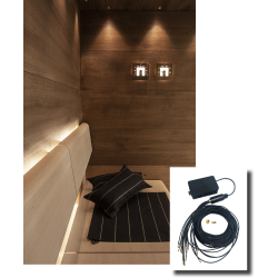 Kit d'éclairage pour sauna CARIITTI VPL10 - E161 