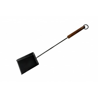 Pelle de cheminée avec manche en bois