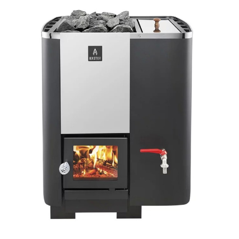 Poêle à bois pour sauna - KASTOR KARHU 40 VO