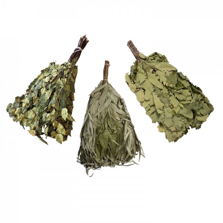 3 fouets de sauna