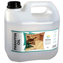 Huile de paraffine Stelon pour sauna, 3 l  Huile de paraffine Stelon pour sauna, 3 l