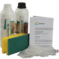 Kit de soins pour sauna Stelon  Kit de soins pour sauna Stelon