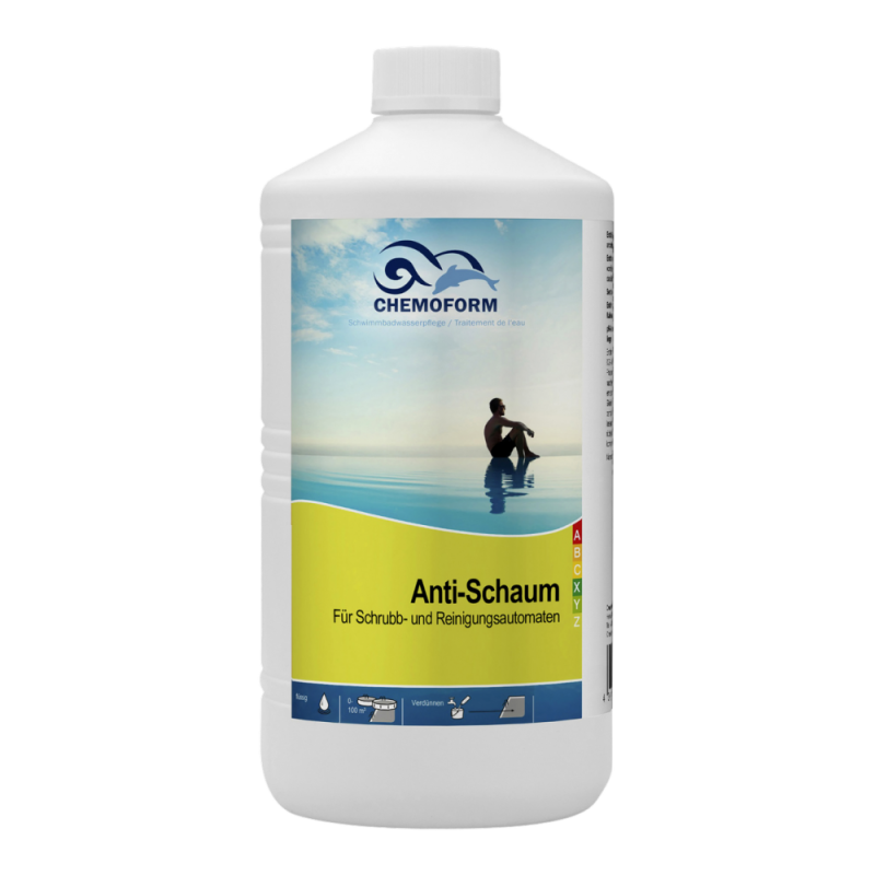 Mesure pour réduire le moussage de l'eau HEMOFORM