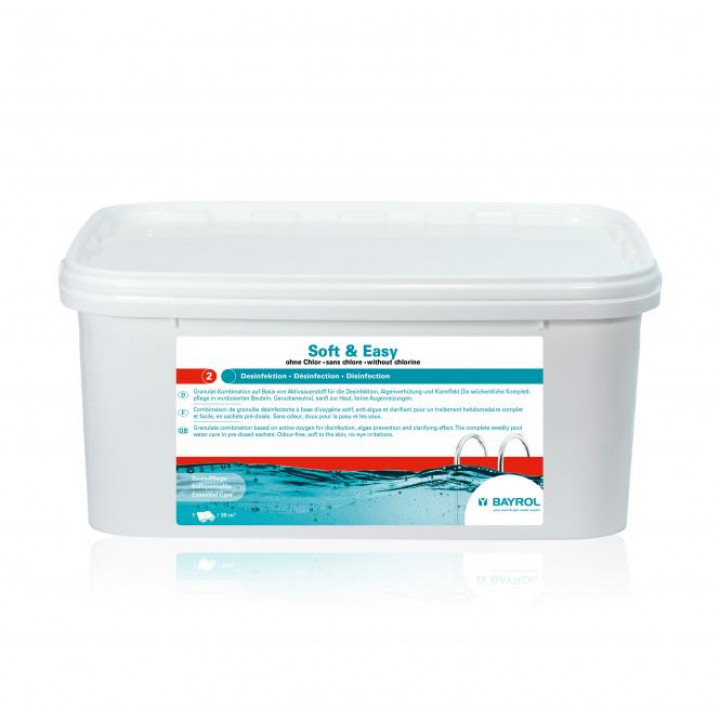 Outil d'entretien de piscine Soft & Easy, SANS CHLORE, 16,8 kg