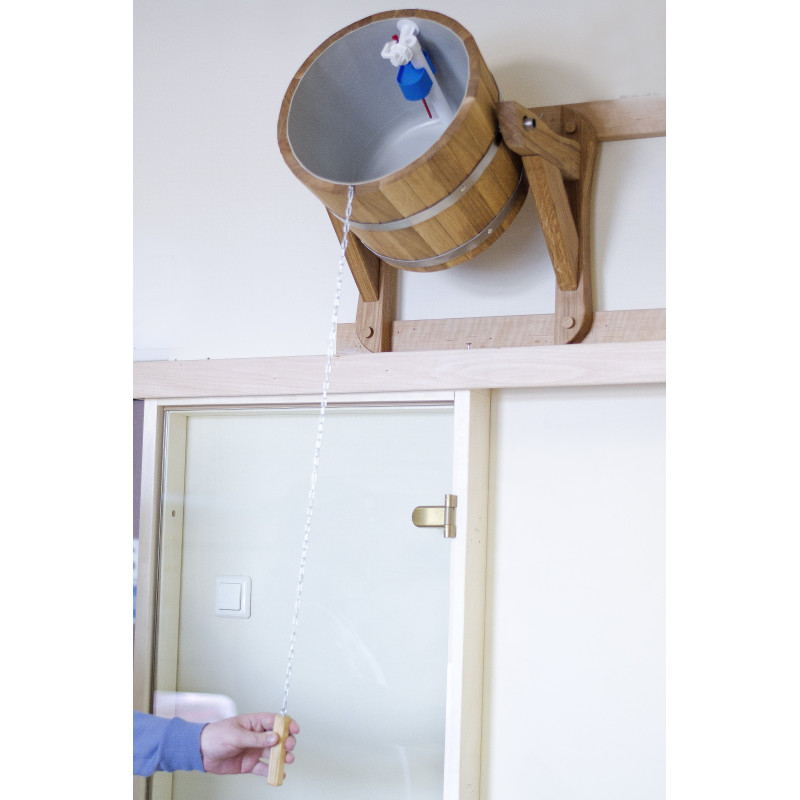 Bac à verser avec doublure en plastique, 20 l