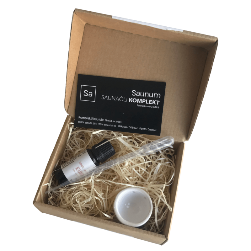 Coffret SAUNUM aux huiles essentielles