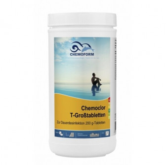 Chlore à dissolution lente CHEMOCLOR T-Comprimés 200 g, 1 kg