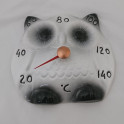 Thermomètre de sauna en céramique - hibou - 2