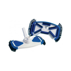 Brosse pour aspirateur DE LUX 280 mm avec brosses latérales, connexion 32/38 mm  Brosse pour aspirateur DE LUX 280 mm avec brosses latérales, connexion 32/38 mm