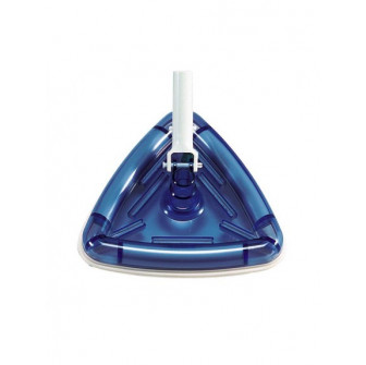 Aspirateur de piscine triangulaire, Transparent, connexion 32/38 mm