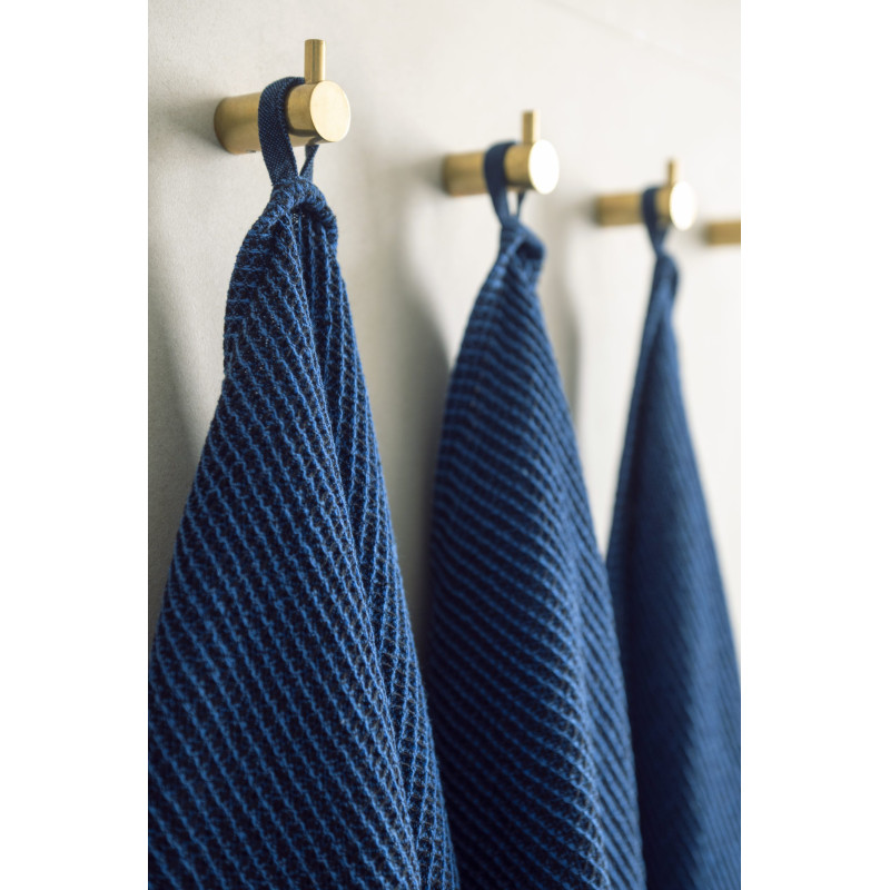 Serviette de sauna RENTO - KENNO, bleu, 90 × 180 cm