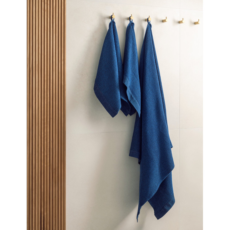 Serviette de sauna RENTO - KENNO, bleu, 50 × 70 cm