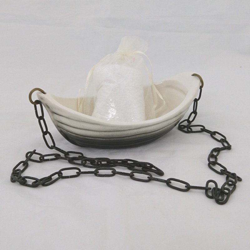 Bateau de sel pour sauna