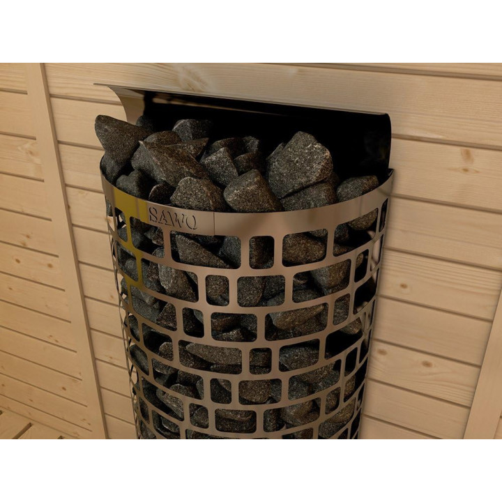 Poêle de sauna électrique – SAWOTEC Ari Wall, sans unité de commande, ARI3-90NS-WL