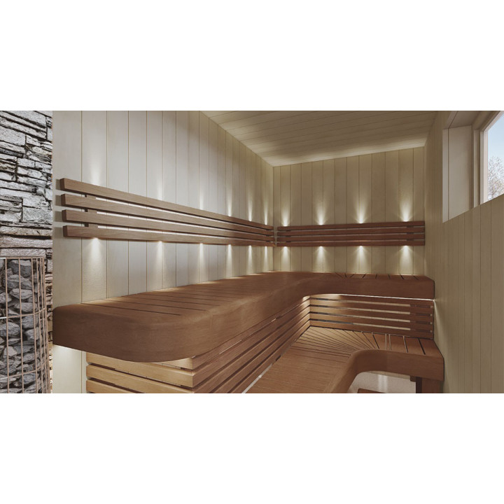 Banc de sauna, thermo tremble, 400x1600-2400 mm