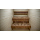 Dossier en bois de tremble thermo-thermique, 28 x 300 x 1750-2400 mm