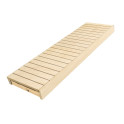 Banc de sauna, tremble / aulne, 600x1600-2400 mm - 1