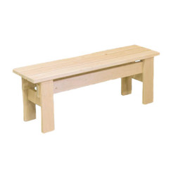 Banc de sauna, tremble, L 