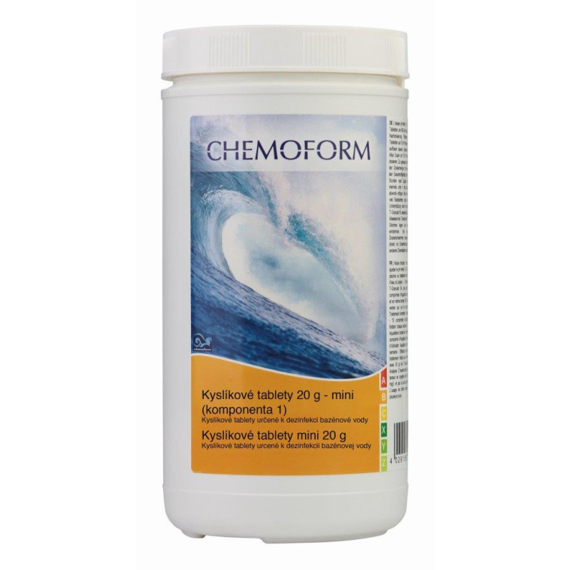 Comprimés d'oxygène actif CHEMOFORM Aquablanc O2, 1 kg