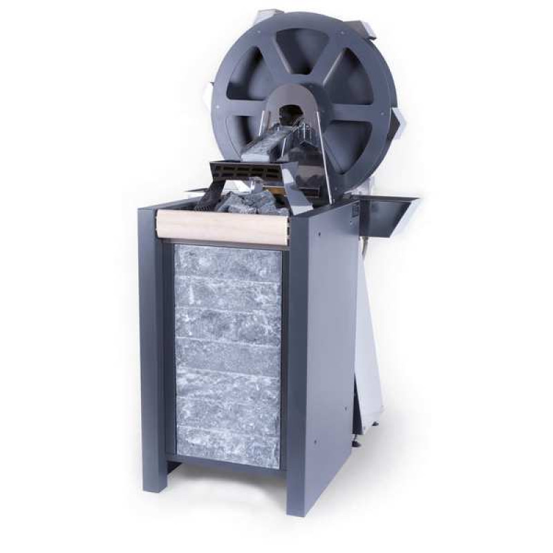 Poêle de sauna électrique - EOS Stone S60 avec moulin à eau