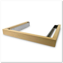 Garde-corps de sécurité - pour radiateurs EOS Bi-O Cubo avec supports de montage 