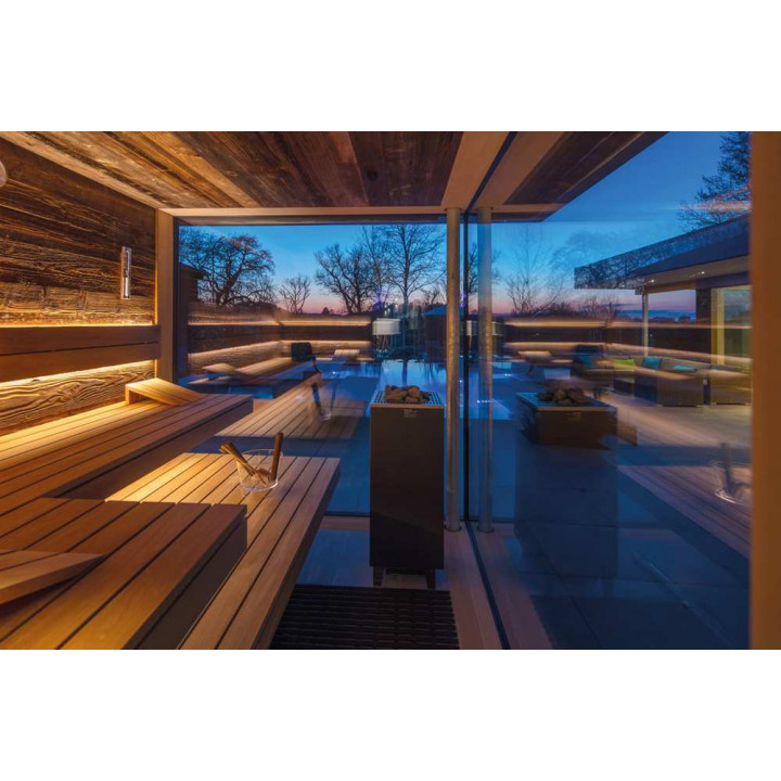 Poêle électrique pour sauna - EOS Cubo Plus, 9 kW
