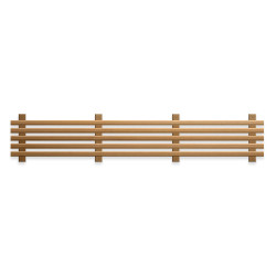 Élément inférieur du banc de sauna, tremble thermo  Élément inférieur du banc de sauna, tremble thermo