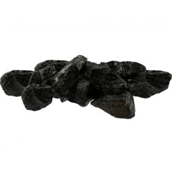 Pierres HARVIA, vulcanite noire, 5-10 cm
