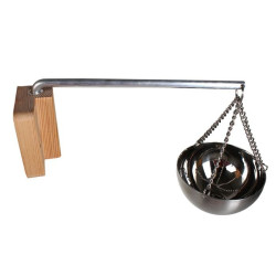 Récipient en acier inoxydable pour parfums, 120 ml  Récipient en acier inoxydable pour parfums, 120 ml