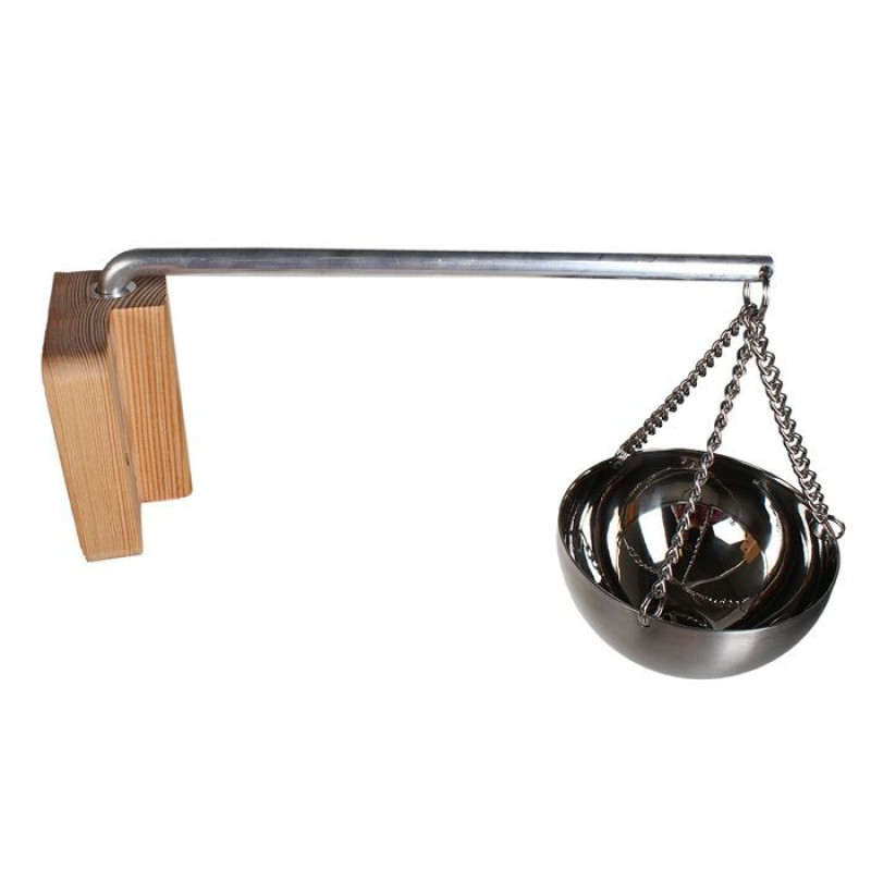 Récipient en acier inoxydable pour parfums, 120 ml