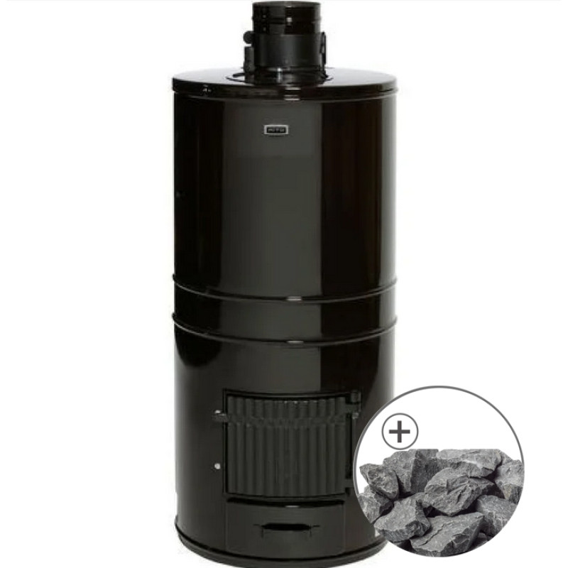 Poêle à bois pour sauna - AITO AK-57 avec pierres traditionnelles