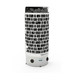 Poêle de sauna électrique – SAWOTEC Ari Wall, avec unité de commande 