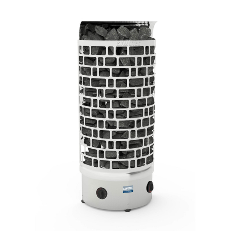 Poêle de sauna électrique – SAWOTEC Ari Wall, avec unité de commande