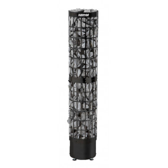 Poêle électrique pour sauna - HARVIA Cilindro Acier Noir PC66E 6,6 kW