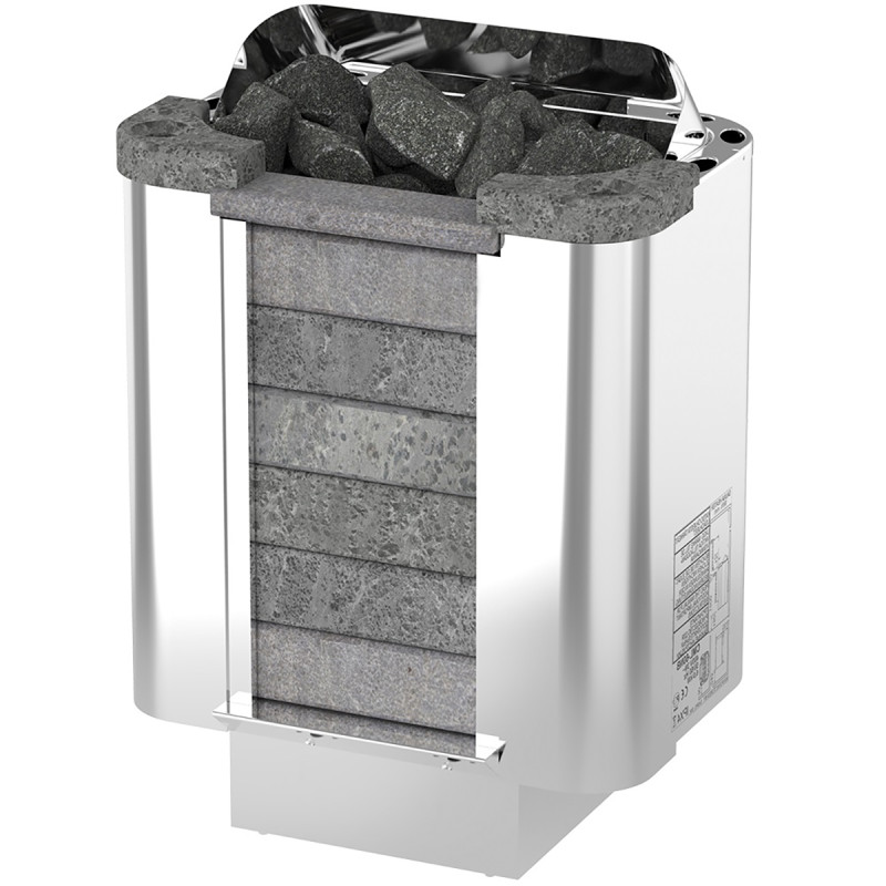 Poêle de sauna électrique Sawotec Cumulus CML-90NS, sans unité de commande