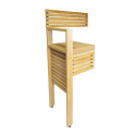 Ensemble de bancs d'angle Harvia - Formula Plus, bois d'aulne - 0