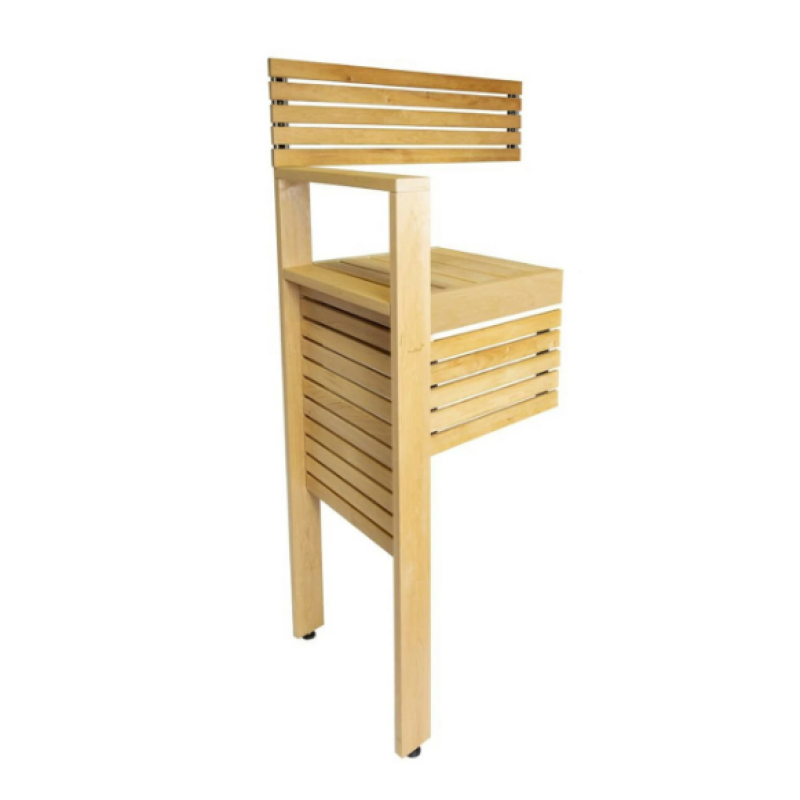Ensemble de bancs d'angle Harvia - Formula Plus, bois d'aulne