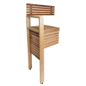 Ensemble de bancs d'angle Harvia - Formula Plus, bois de tremble traité thermiquement - 0