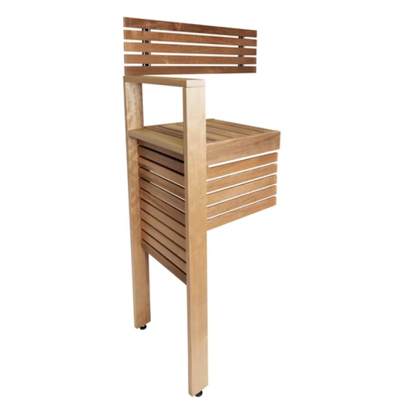 Ensemble de bancs d'angle Harvia - Formula Plus, bois de tremble traité thermiquement